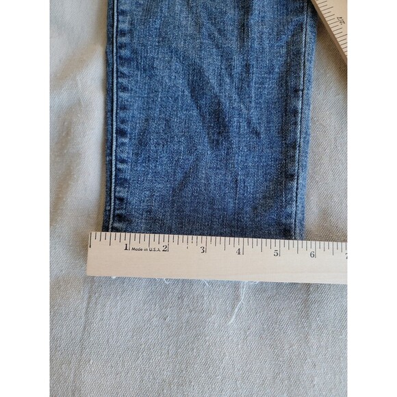 Judy Blue Womens 3 29x29 Jeans Boyfriend Mid Rise Distressed Stretch Logo Medium - Picture 4 of 16